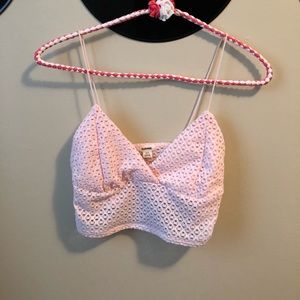 crotchet crop top